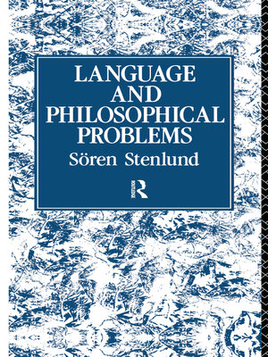 cover image of Language and Philosophical Problems